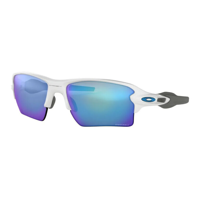 Oakley Flak 2.0 XL Prizm Sunglasses Prizm Sapphire/CAT3 Polished White