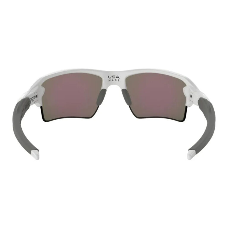 Oakley Flak 2.0 XL Prizm Sunglasses Prizm Sapphire/CAT3 Polished White - Image 3