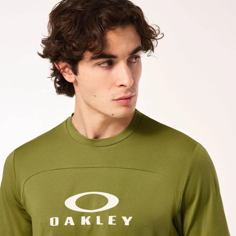 Oakley Free Ride RC Short Sleeve Enduro Jersey XS Fern / Fern - Image 6