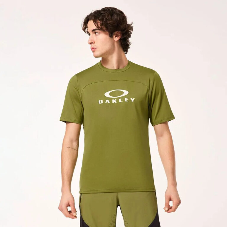 Oakley Free Ride RC Short Sleeve Enduro Jersey XS Fern / Fern - Image 8