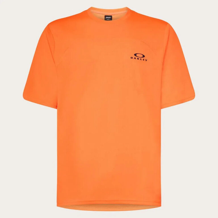 Oakley Free Ride Short Sleeve Enduro Jersey S Neon Orange - XL Neon Orange - Image 3