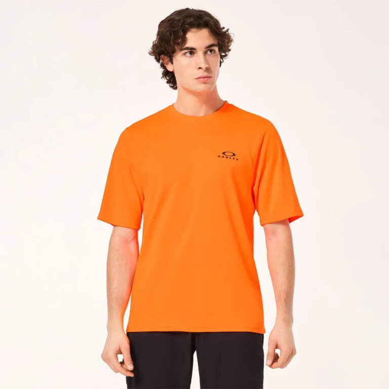 Oakley Free Ride Short Sleeve Enduro Jersey S Neon Orange - XL Neon Orange - Image 8