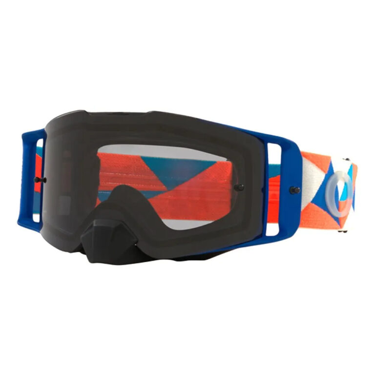 Oakley Front Line MX Goggles Light Grey/CAT2 Tri-Orange