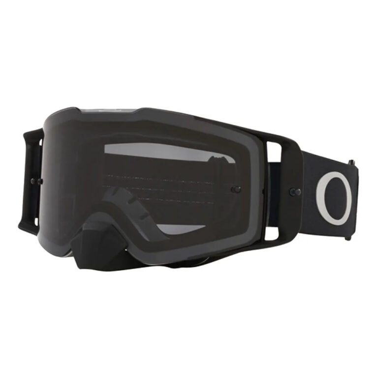 Oakley Front Line MX Goggles Dark Grey/CAT2 Tuff Blocks Black Gunmetal