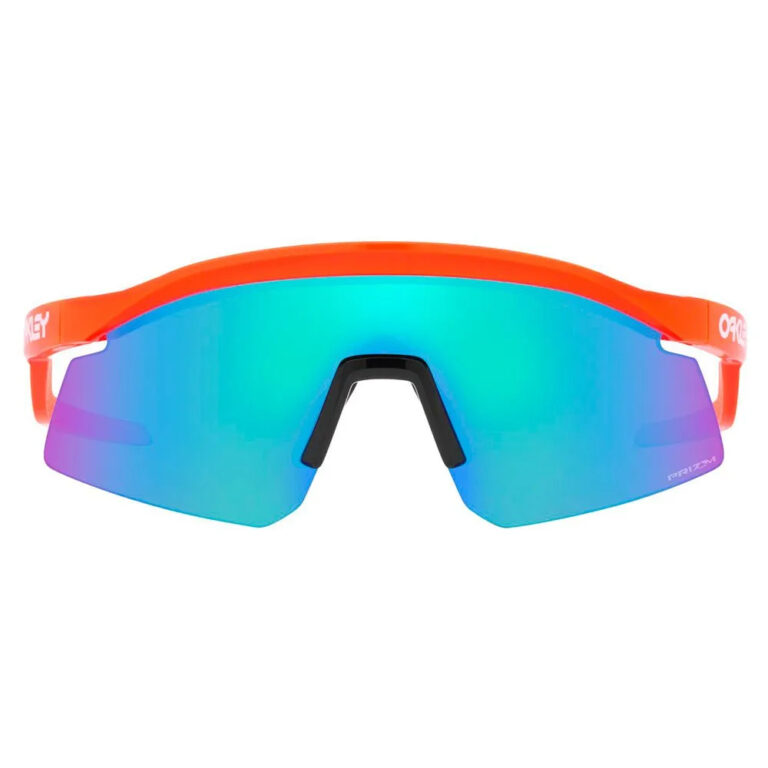 Oakley Hydra Prizm Sunglasses Prizm Sapphire/CAT3 Neon Orange - Image 2