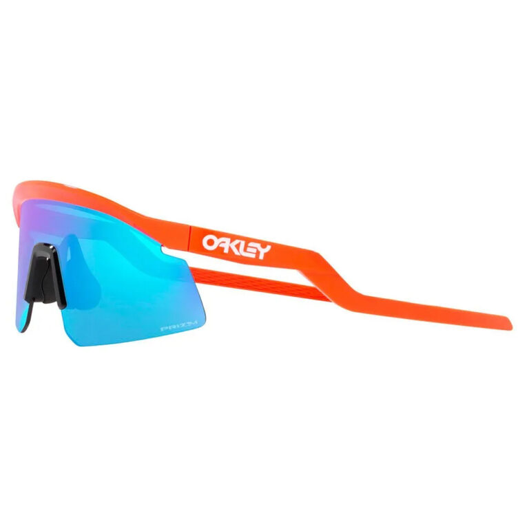 Oakley Hydra Prizm Sunglasses Prizm Sapphire/CAT3 Neon Orange - Image 4