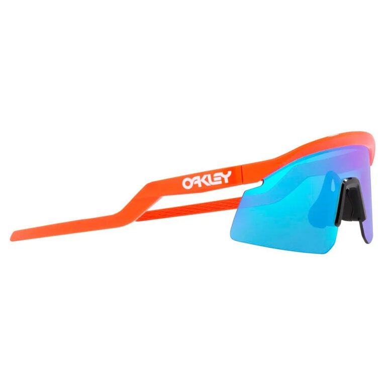 Oakley Hydra Prizm Sunglasses Prizm Sapphire/CAT3 Neon Orange - Image 5