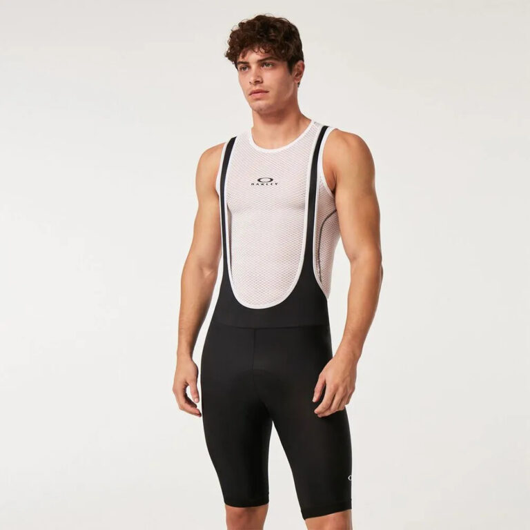 Oakley Icon Classic Bib Shorts XS Black / White - 2XL Black / White - Image 10