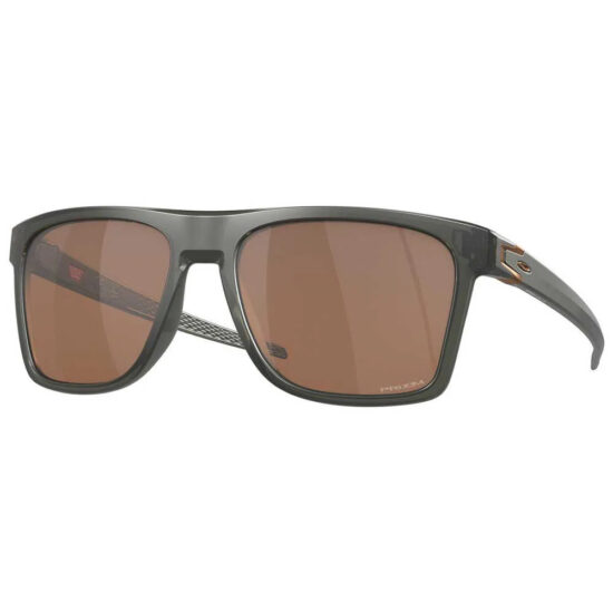 Oakley Leffingwell Prizm Sunglasses Prizm Tungsten/CAT3 Matte Grey Smoke