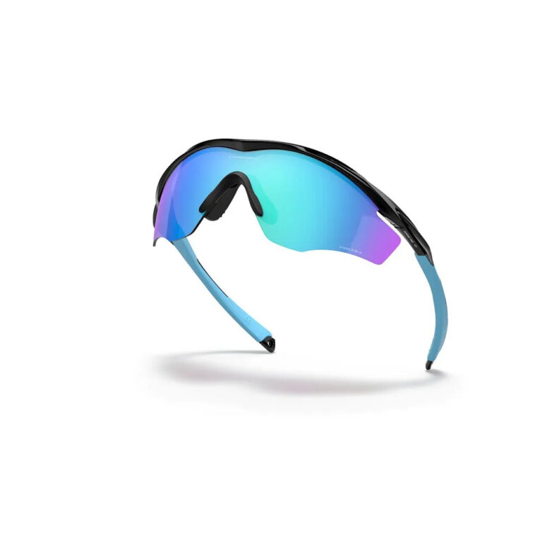 Oakley M2 Frame XL Prizm Sunglasses Prizm Sapphire/CAT3 Polished Black - Image 4