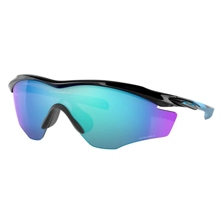 Oakley M2 Frame XL Prizm Sunglasses Prizm Sapphire/CAT3 Polished Black - Image 5