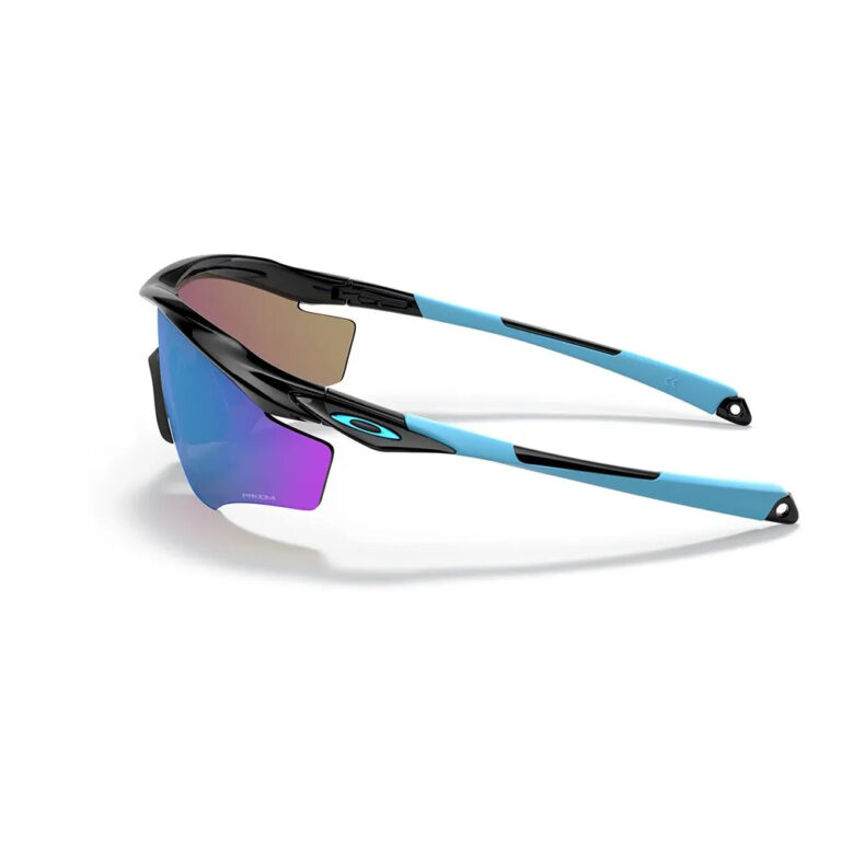 Oakley M2 Frame XL Prizm Sunglasses Prizm Sapphire/CAT3 Polished Black - Image 9