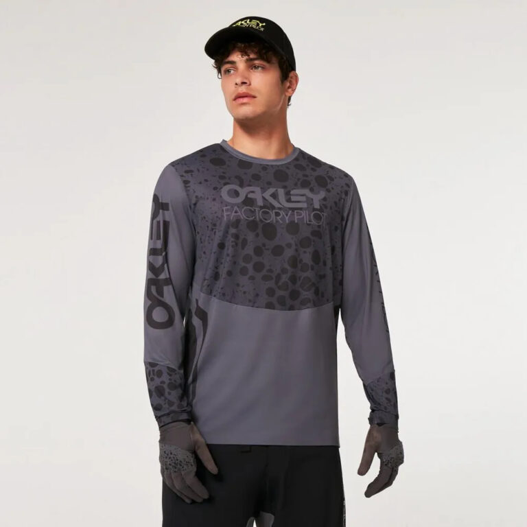 Oakley Maven RC Long Sleeve Enduro Jersey M Black Frog - XL Black Frog - Image 7