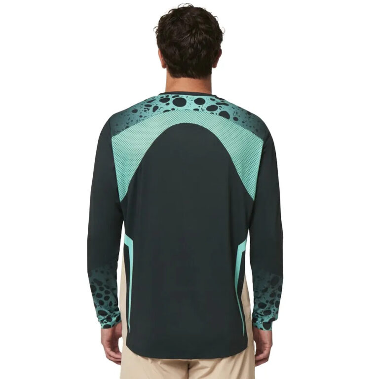 Oakley Maven RC Long Sleeve Enduro Jersey 2XL Green Frog - Image 2