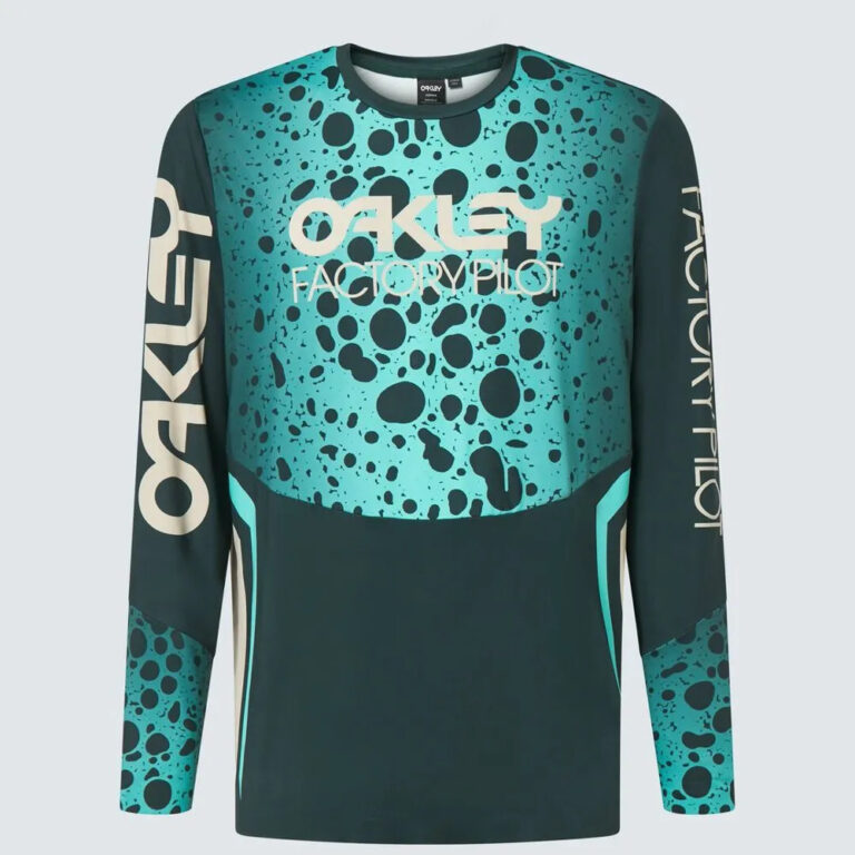 Oakley Maven RC Long Sleeve Enduro Jersey 2XL Green Frog - Image 3