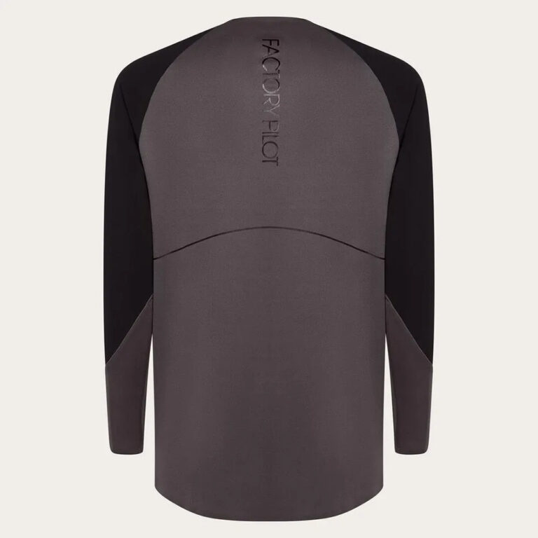 Oakley Maven Scrub Long Sleeve Enduro Jersey S Black / Grey - XL Black / Grey - Image 2