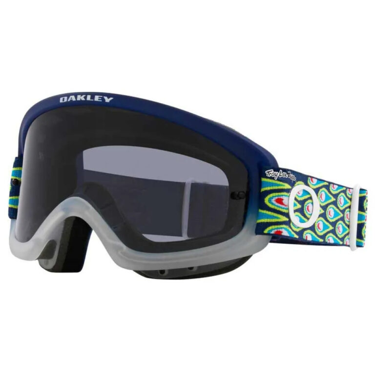 Oakley O Frame 2.0 Pro Xs Mx Junior Goggles Dark Grey/CAT3 Tld Speed Bubbles Navy