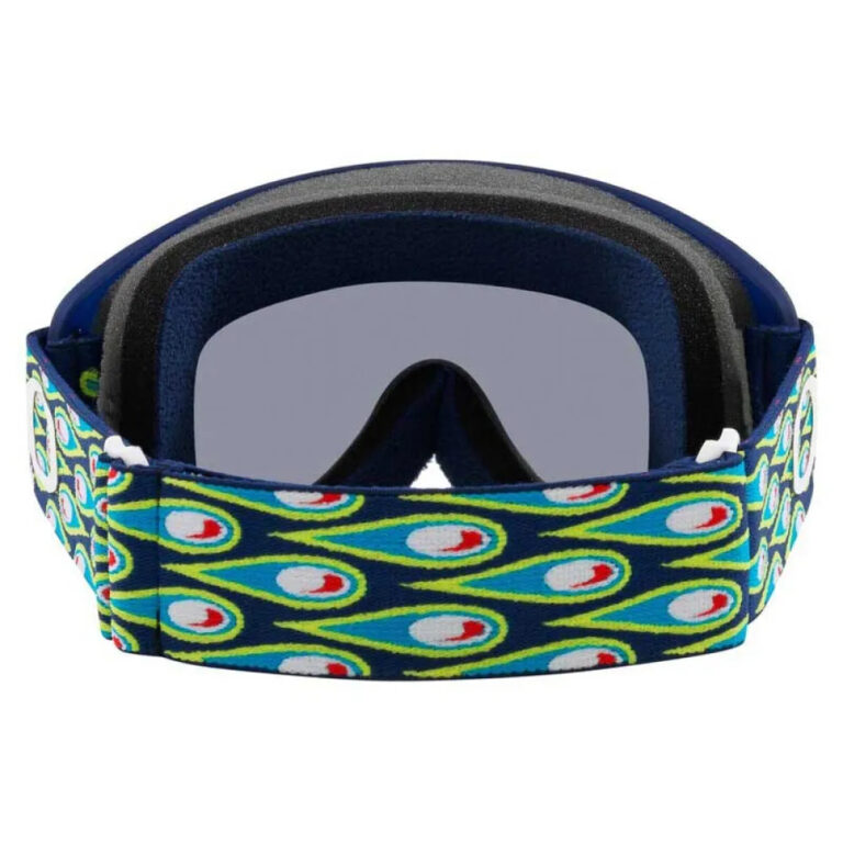 Oakley O Frame 2.0 Pro Xs Mx Junior Goggles Dark Grey/CAT3 Tld Speed Bubbles Navy - Image 3