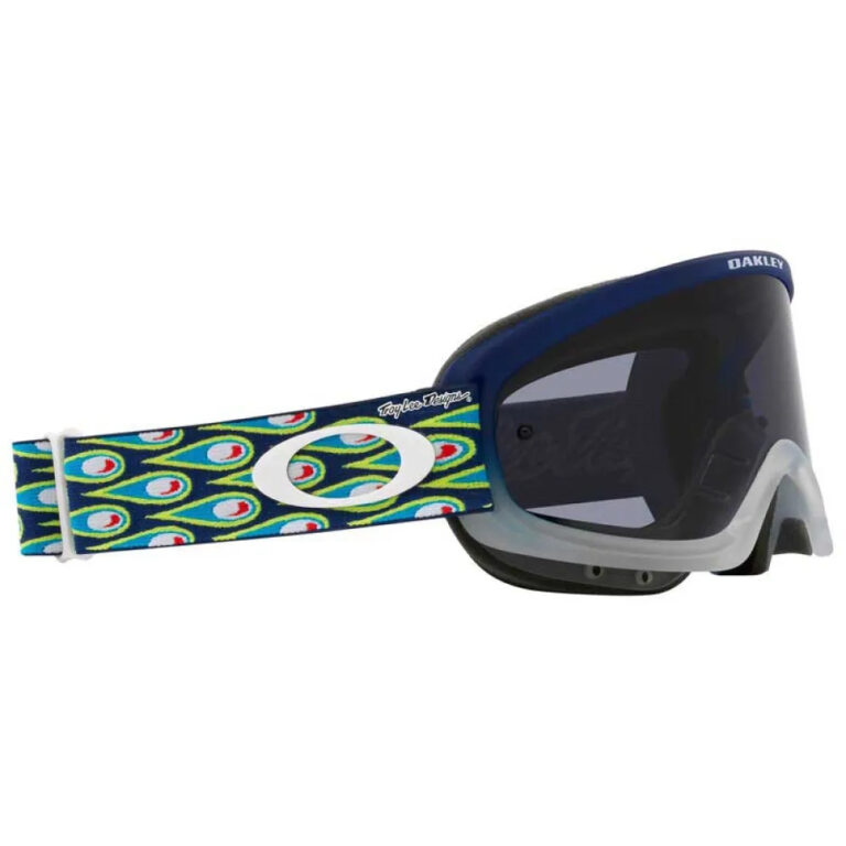 Oakley O Frame 2.0 Pro Xs Mx Junior Goggles Dark Grey/CAT3 Tld Speed Bubbles Navy - Image 5