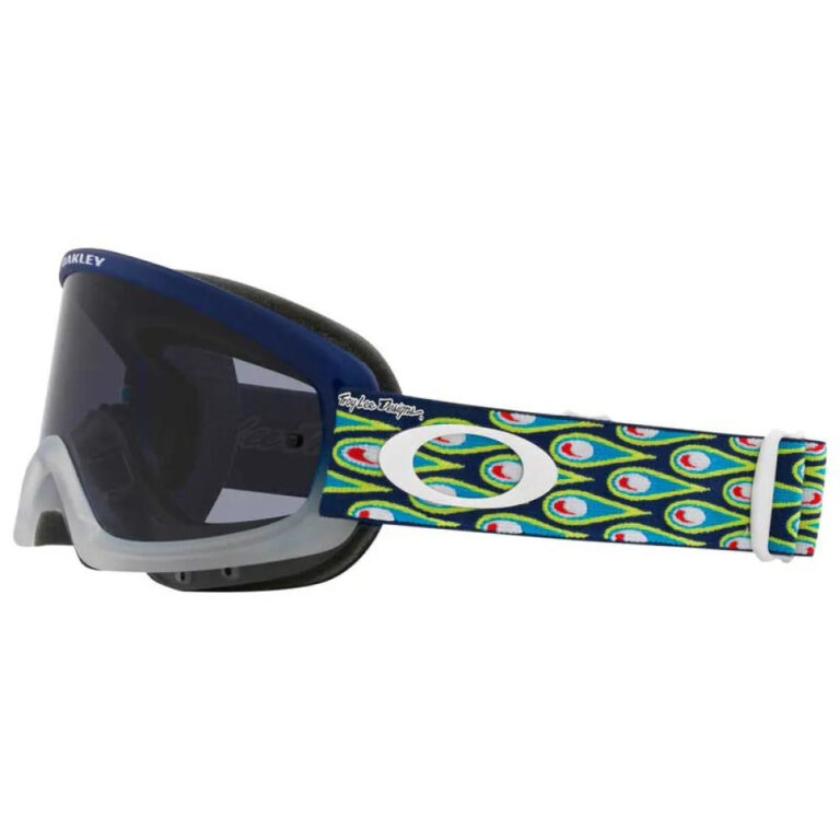 Oakley O Frame 2.0 Pro Xs Mx Junior Goggles Dark Grey/CAT3 Tld Speed Bubbles Navy - Image 7