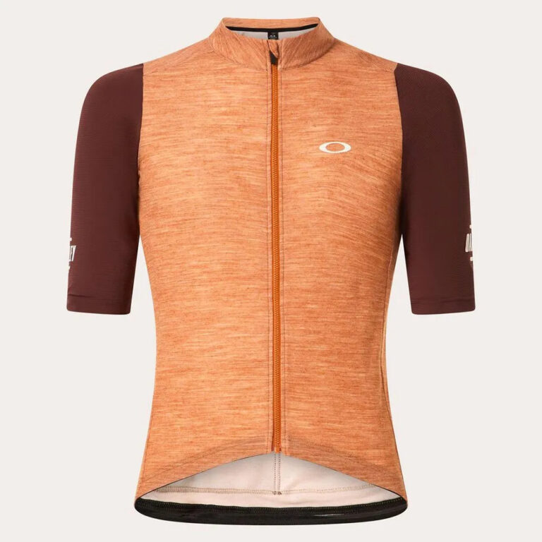 Oakley Off Grid Gravel Short Sleeve Jersey S Ginger - XL Ginger - Image 3