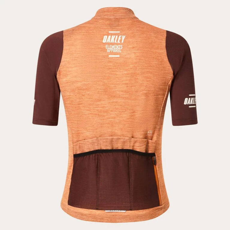 Oakley Off Grid Gravel Short Sleeve Jersey S Ginger - XL Ginger - Image 4