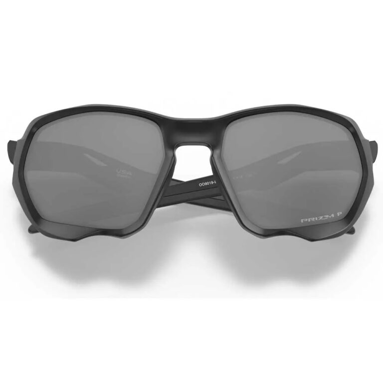 Oakley Plazma Polarized Sunglasses Prizm Sapphire Polarized/CAT3 Matte Black - Image 5