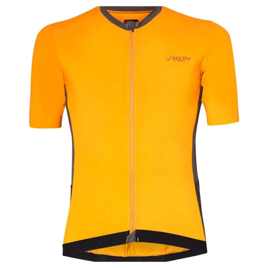 Oakley Point To Point Short Sleeve Jersey XS Amber Yellow - S Amber Yellow