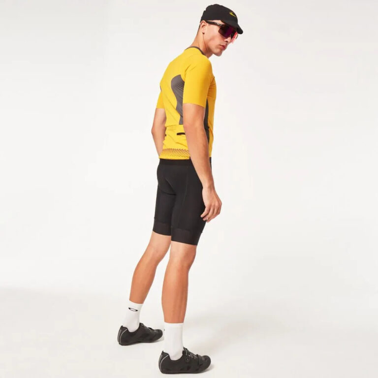 Oakley Point To Point Short Sleeve Jersey XS Amber Yellow - S Amber Yellow - Image 8