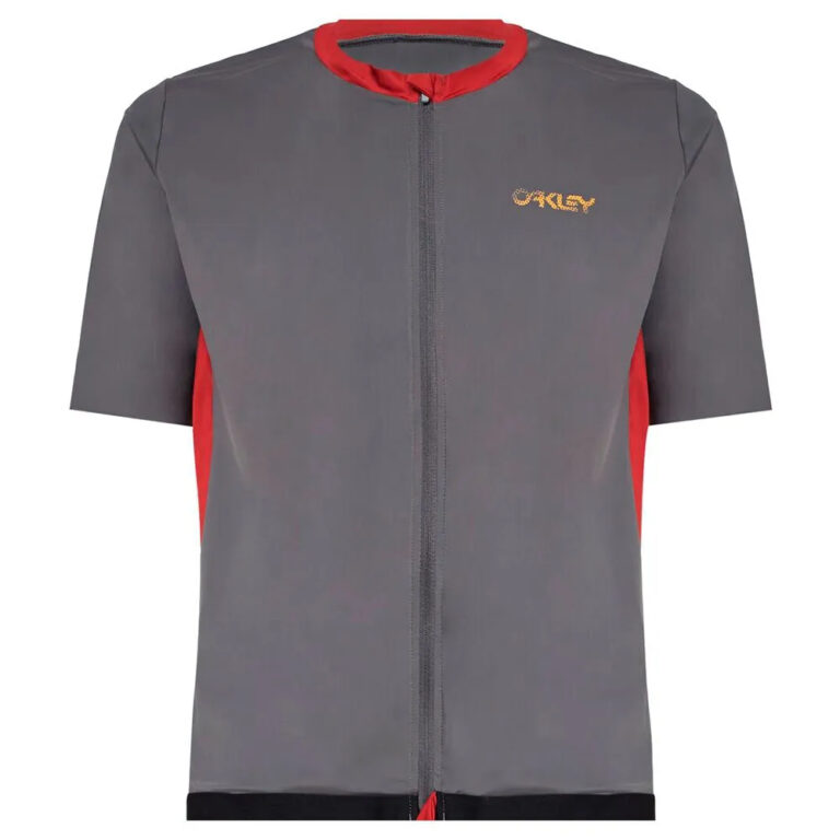 Oakley Point To Point Short Sleeve Jersey XS Forged Iron - M Forged Iron