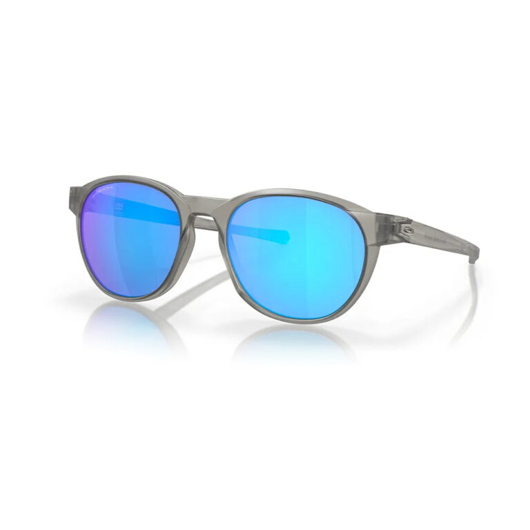 Oakley Reedmace Prizm Sunglasses Prizm Sapphire/CAT3 Matte Grey Ink - Image 2