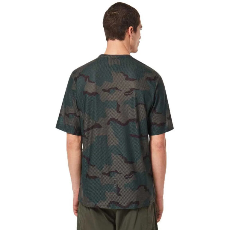 Oakley Ride Free Short Sleeve Jersey M B1B Camo Hunter - Image 2