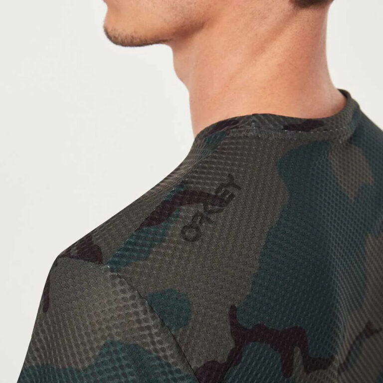 Oakley Ride Free Short Sleeve Jersey M B1B Camo Hunter - Image 8