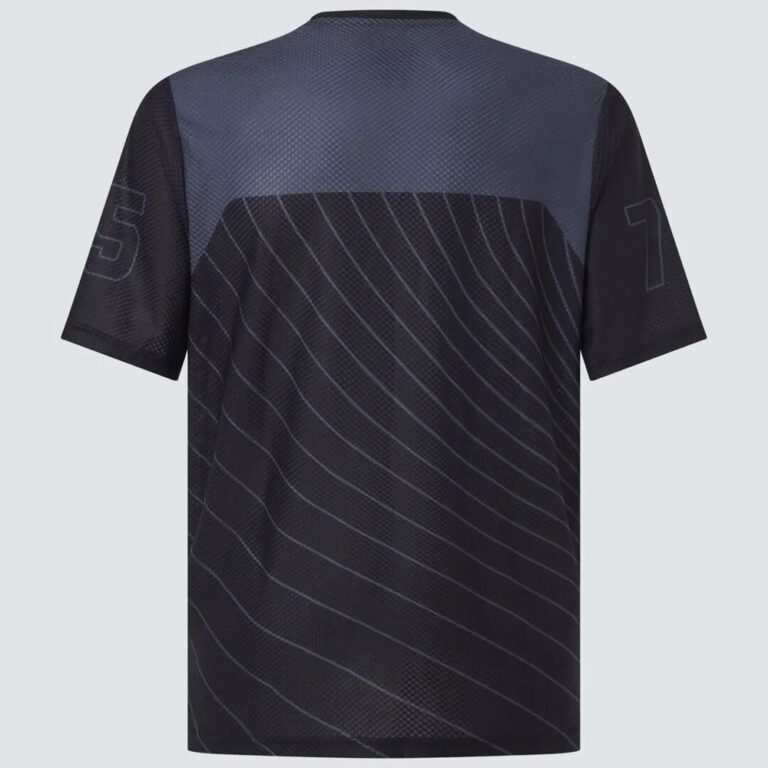 Oakley Seeker &amp;acute;75 Short Sleeve Enduro Jersey L Blackout / Blackout - Image 4