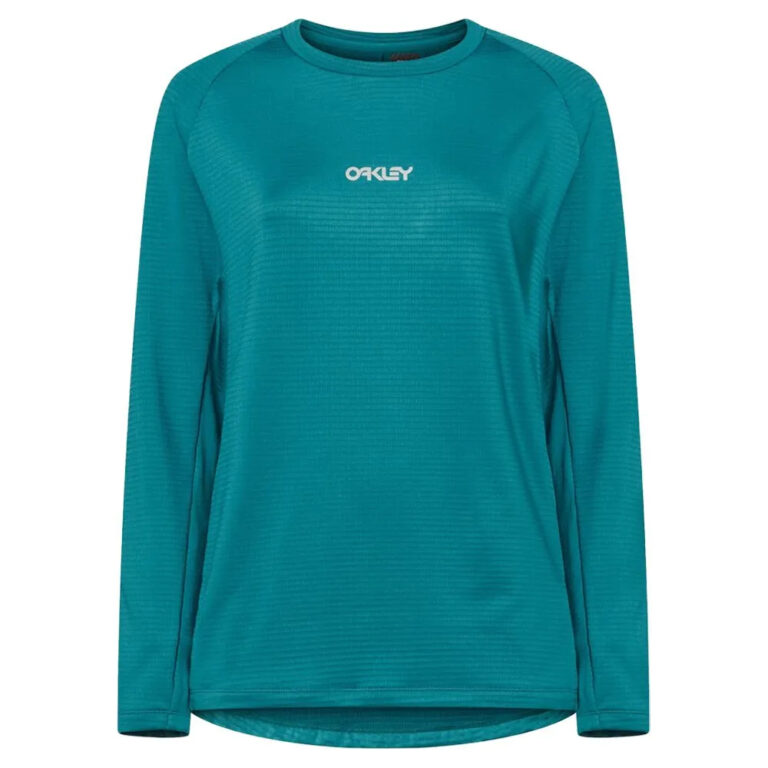 Oakley Seeker Revel Thermal Long Sleeve Jersey S Aurora Blue