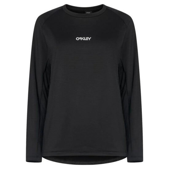 Oakley Seeker Revel Thermal Long Sleeve Jersey S Blackout - L Blackout