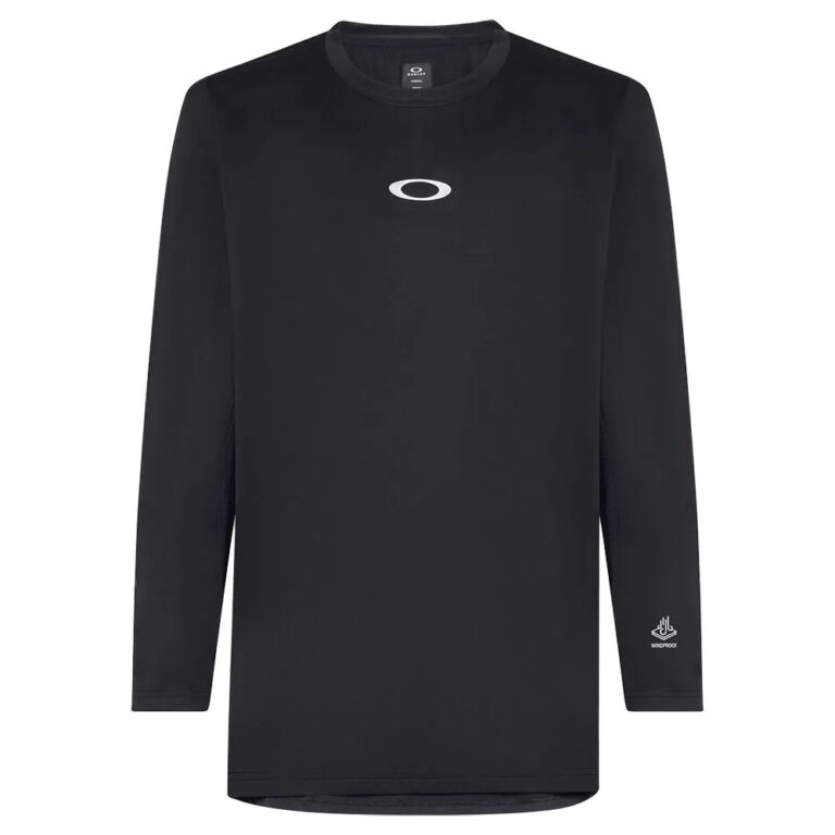 Oakley Seeker Revel Windblock 2.0 Long Sleeve Enduro Jersey S Blackout - XL Blackout