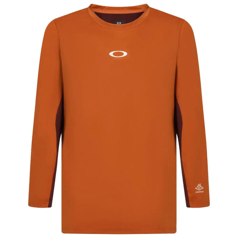 Oakley Seeker Revel Windblock 2.0 Long Sleeve Enduro Jersey L Ginger