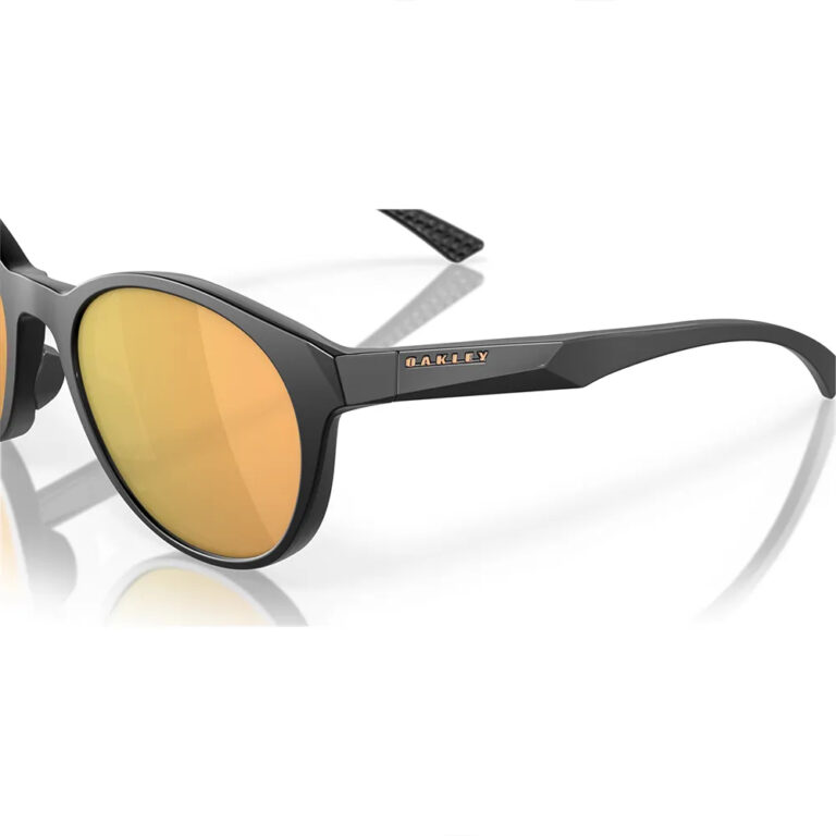 Oakley Spindrift Prizm Polarized Sunglasses Prizm Polarized Rose Gold/CAT3 Matte Black - Image 5