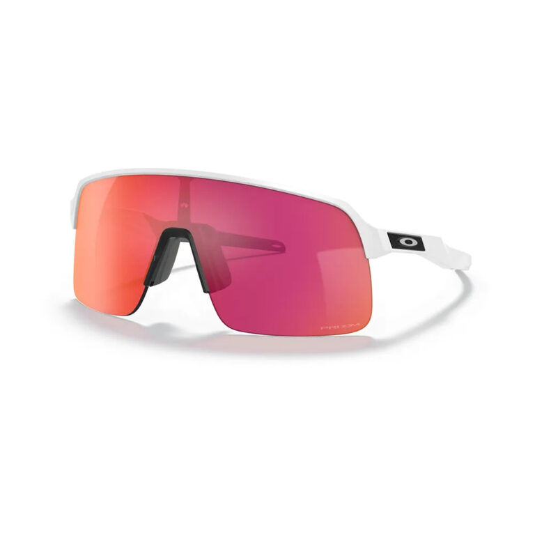 Oakley Sutro Lite Prizm Sunglasses Prizm Field/CAT3 Matte White - Image 2