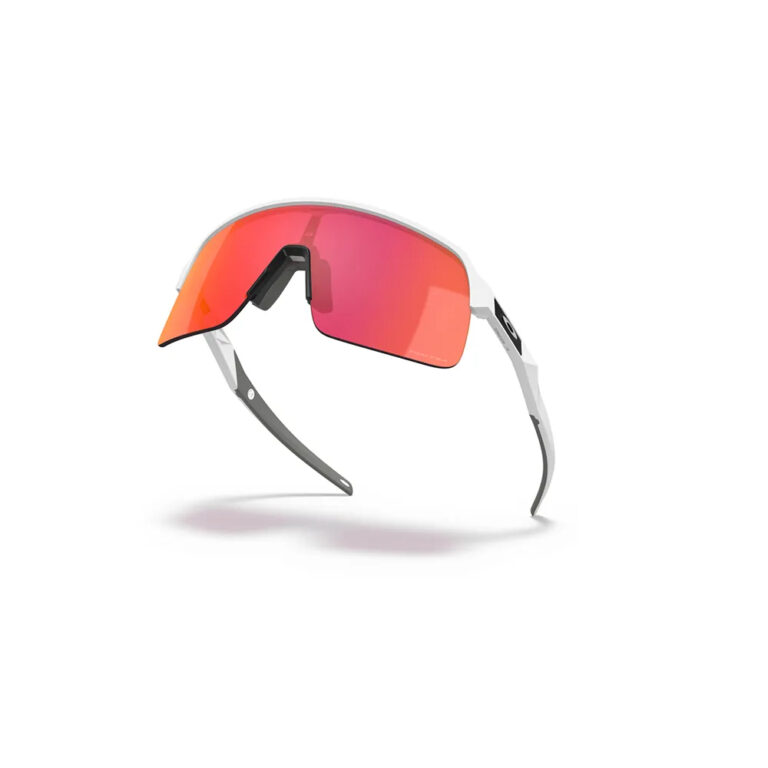 Oakley Sutro Lite Prizm Sunglasses Prizm Field/CAT3 Matte White - Image 4