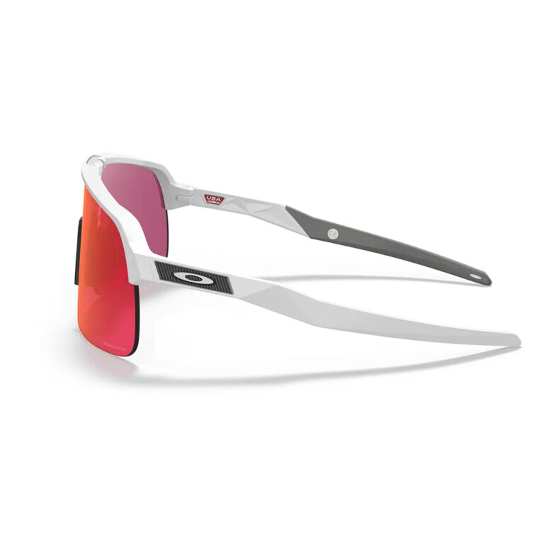 Oakley Sutro Lite Prizm Sunglasses Prizm Field/CAT3 Matte White - Image 7