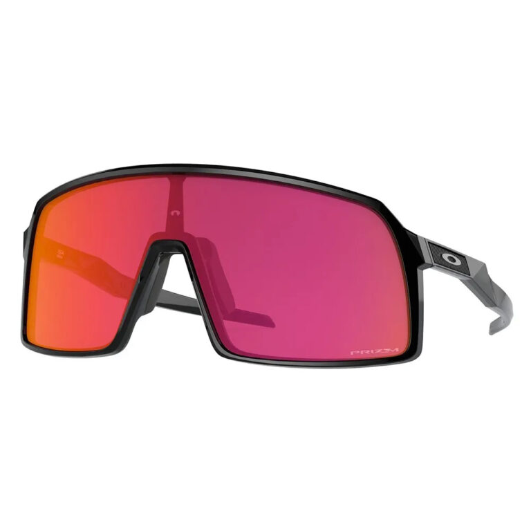 Oakley Sutro Prizm Sunglasses Prizm Field/CAT3 Polished Black