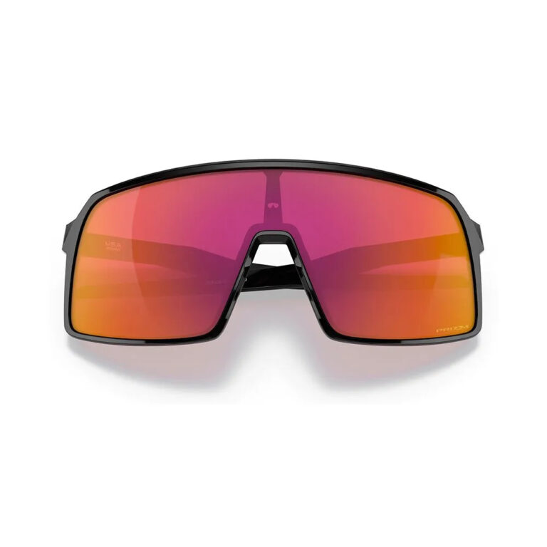 Oakley Sutro Prizm Sunglasses Prizm Field/CAT3 Polished Black - Image 3