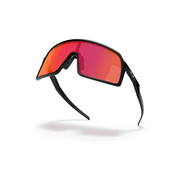 Oakley Sutro Prizm Sunglasses Prizm Field/CAT3 Polished Black - Image 4