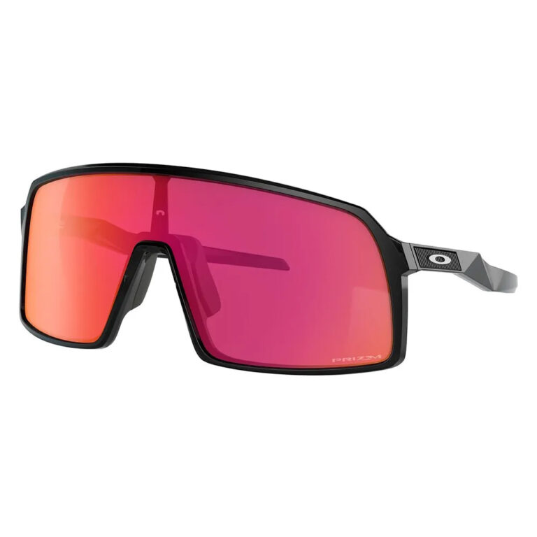 Oakley Sutro Prizm Sunglasses Prizm Field/CAT3 Polished Black - Image 5