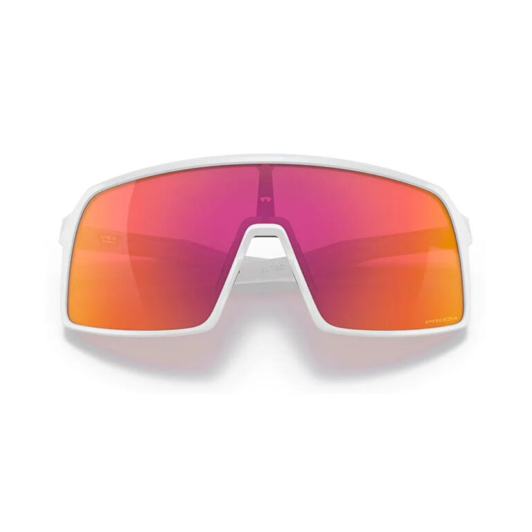 Oakley Sutro Prizm Sunglasses Prizm Field/CAT3 Polished White - Image 3