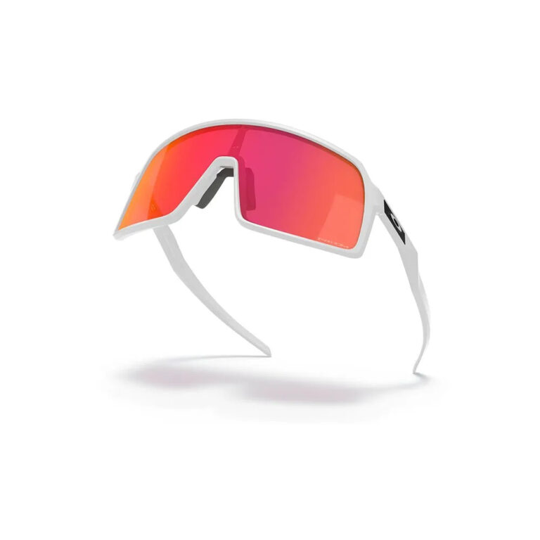 Oakley Sutro Prizm Sunglasses Prizm Field/CAT3 Polished White - Image 4