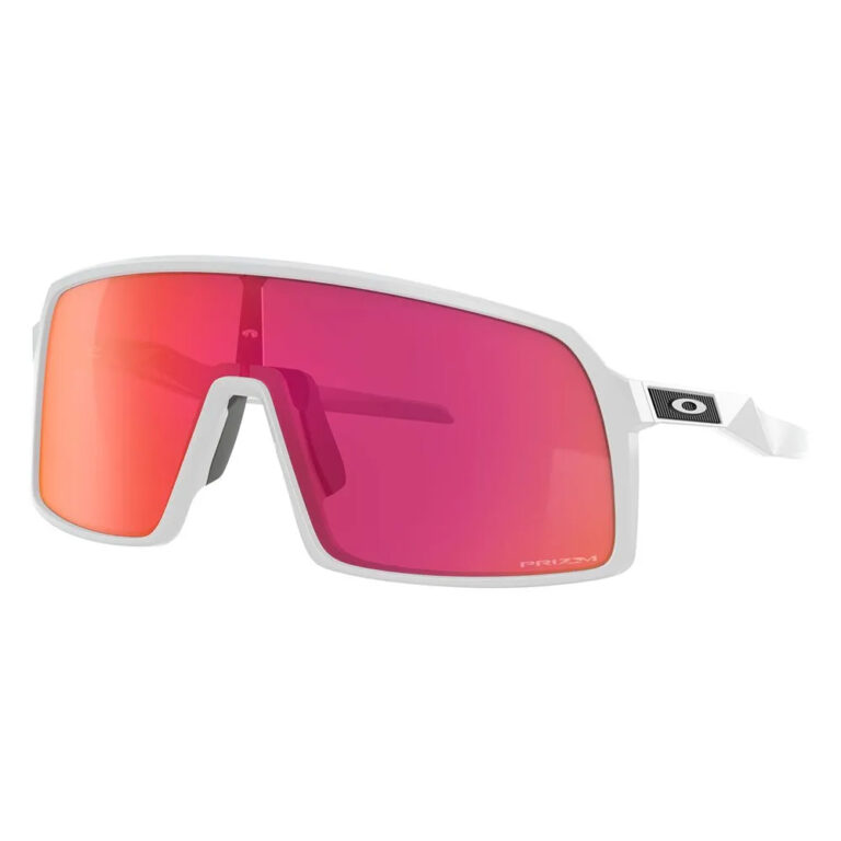 Oakley Sutro Prizm Sunglasses Prizm Field/CAT3 Polished White - Image 5