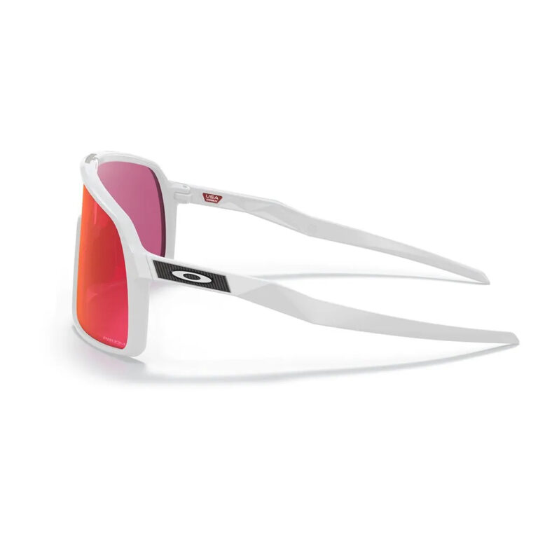 Oakley Sutro Prizm Sunglasses Prizm Field/CAT3 Polished White - Image 9